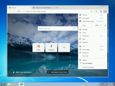 微軟發布Windows 7/8/8.1 系統Chromium 版Edge 預覽版